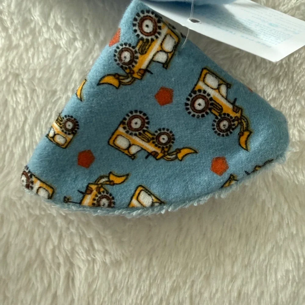 Béba‎ Bean Pee Pee Teepee 5 Pack Baby Boy Diaper Changing Cone Tractor Print NWT